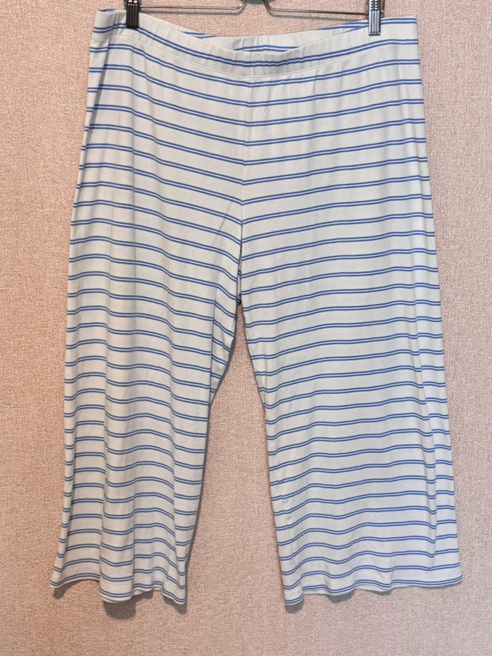 Lake pajamas pima Cotton pj striped bottoms Made in Peru women’s XL pull on